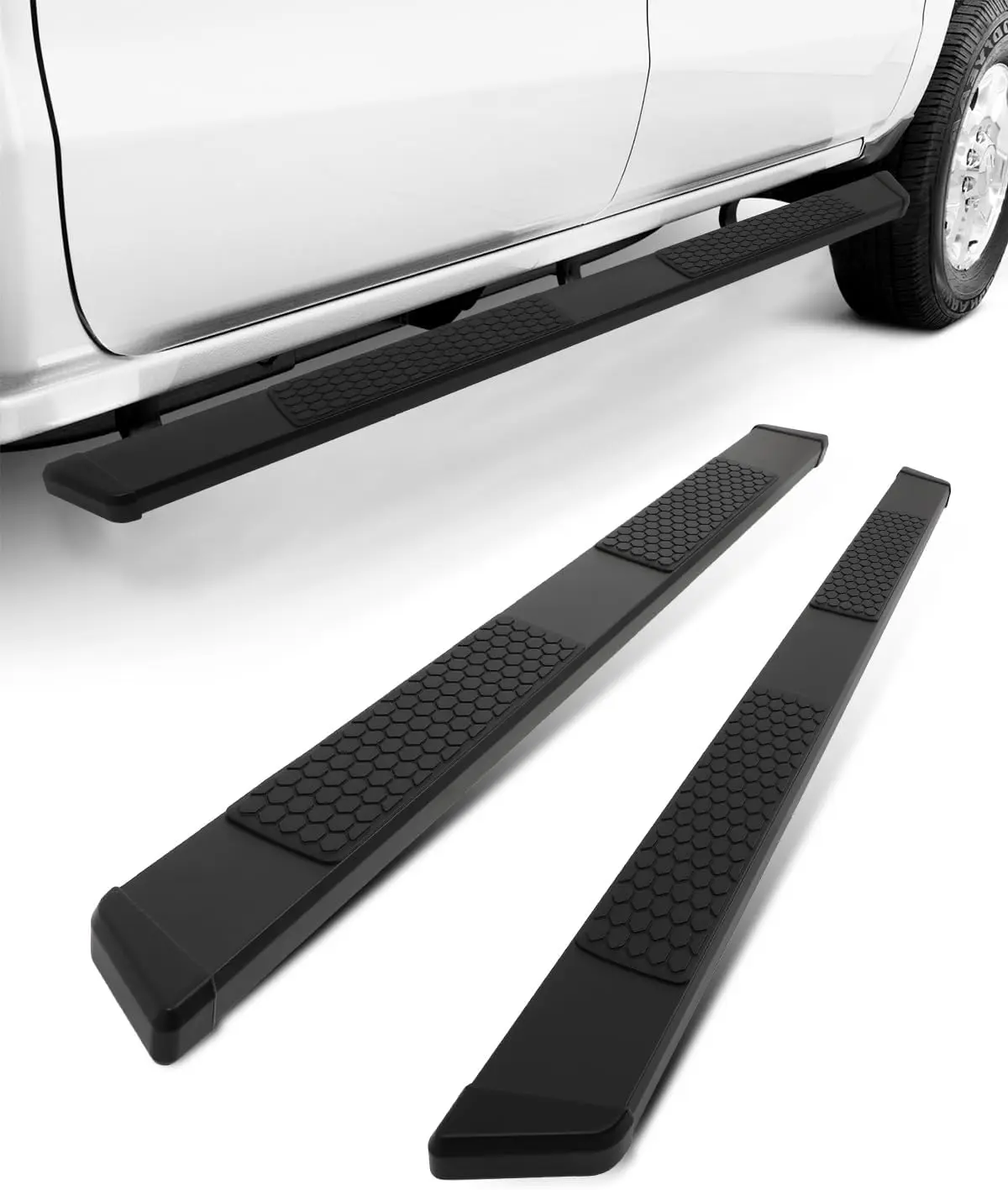 

5,5-дюймовые подножки, ступеньки Nerf Bars, совместимые с 2009-2022 годы для Dodge для Ram 1500 2500 3500 Crew Cab