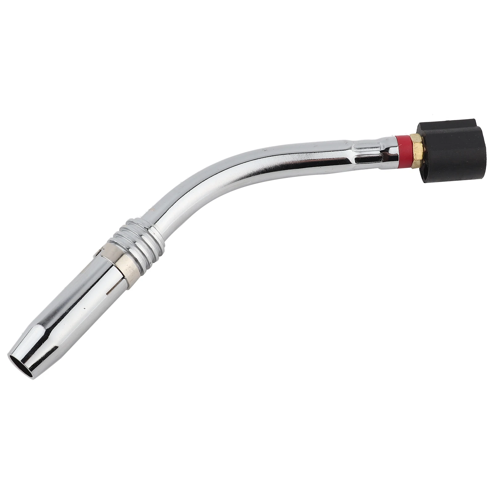 24KD MIG Welding Torch Swan Neck with 9mm Nozzle Binzel Style Stainless Steel Brass MIG Gun Tube Welding Accessory