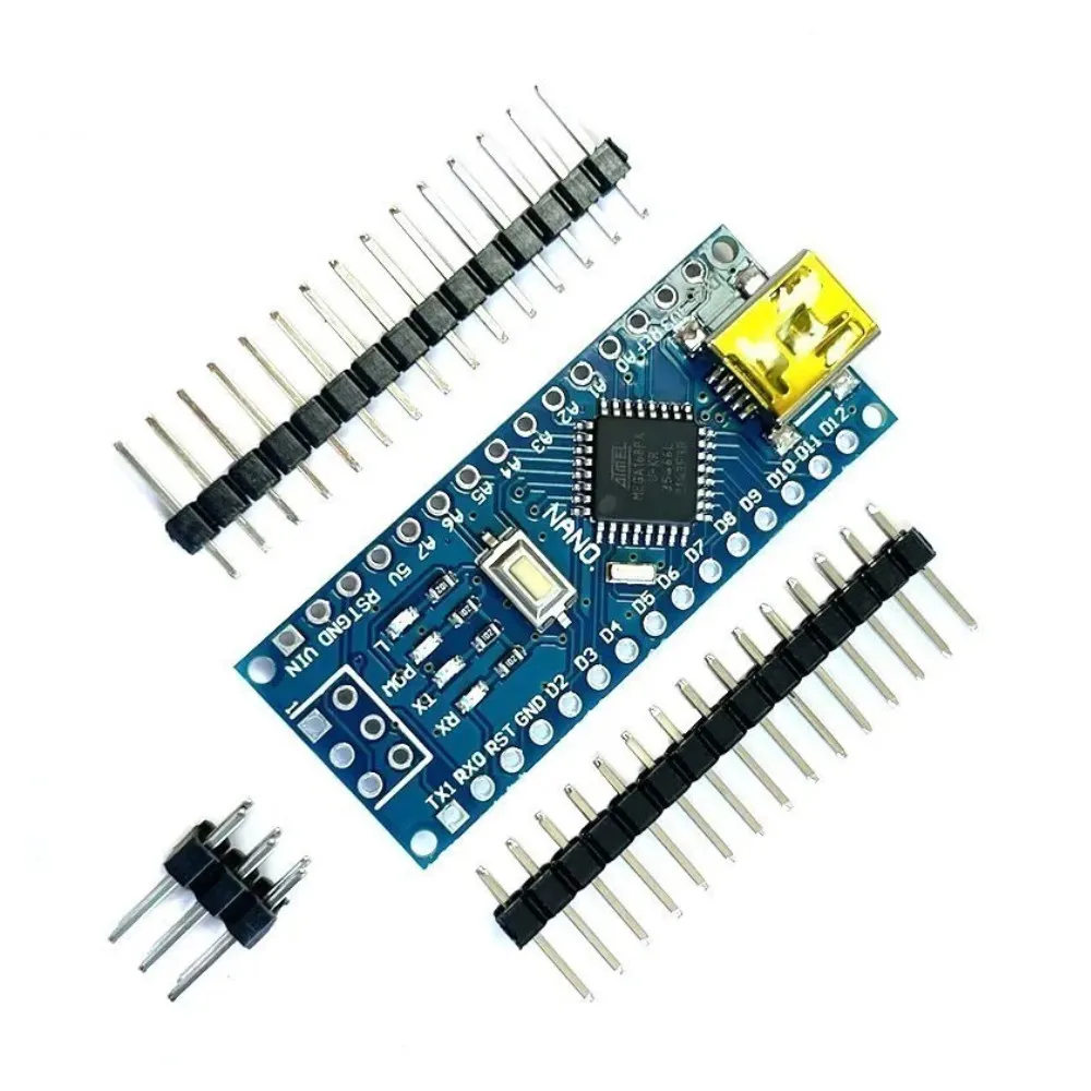 Per Nano mini USB con Bootloader Controller rosso compatibile per driver USB Arduino CH340 16Mhz Nano ATMEGA168P