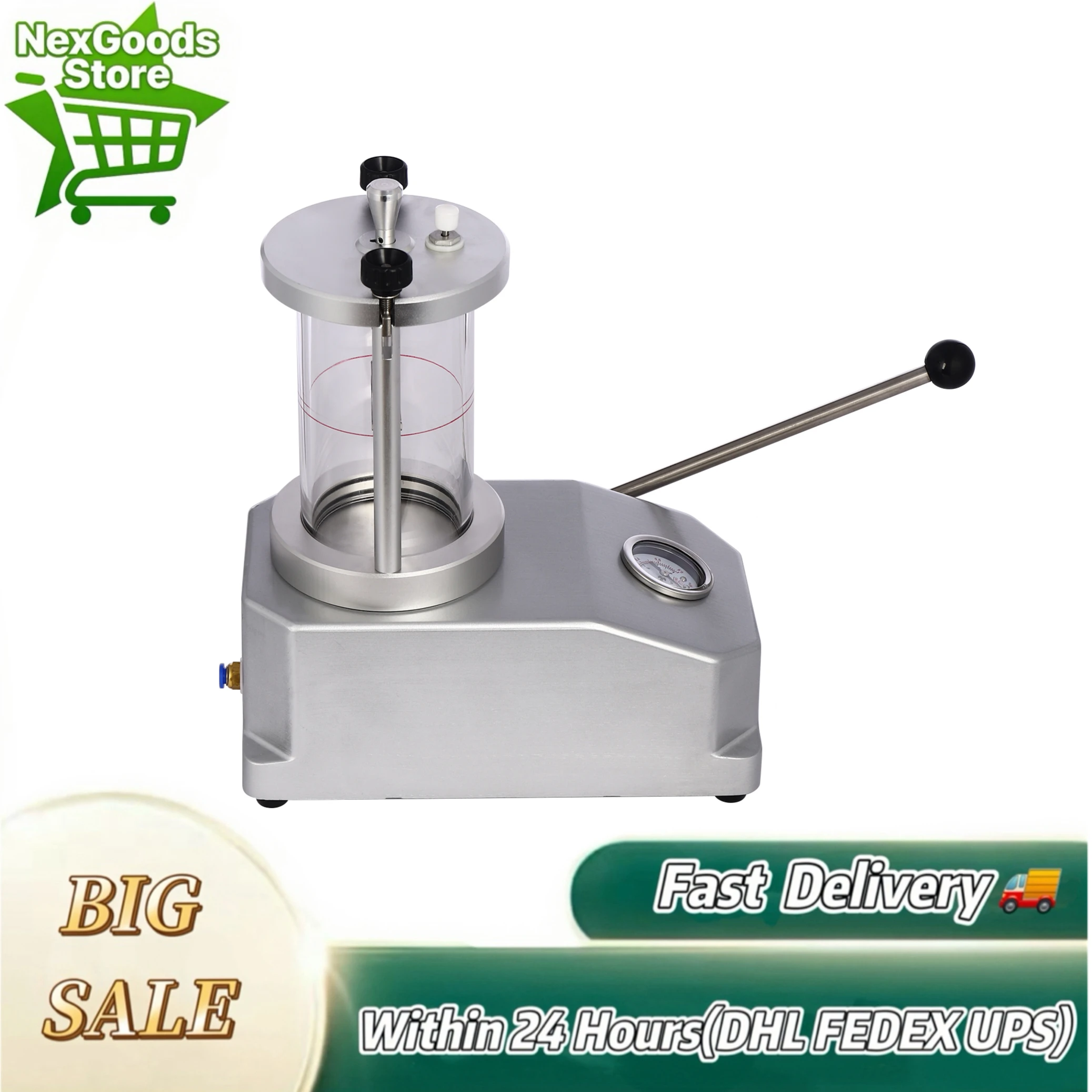 

Watch Case Waterproof Pressure Tester, Watch Waterproof Test Tool, Watch Resistant Testing Machine, 9.5*5.5*10.6In