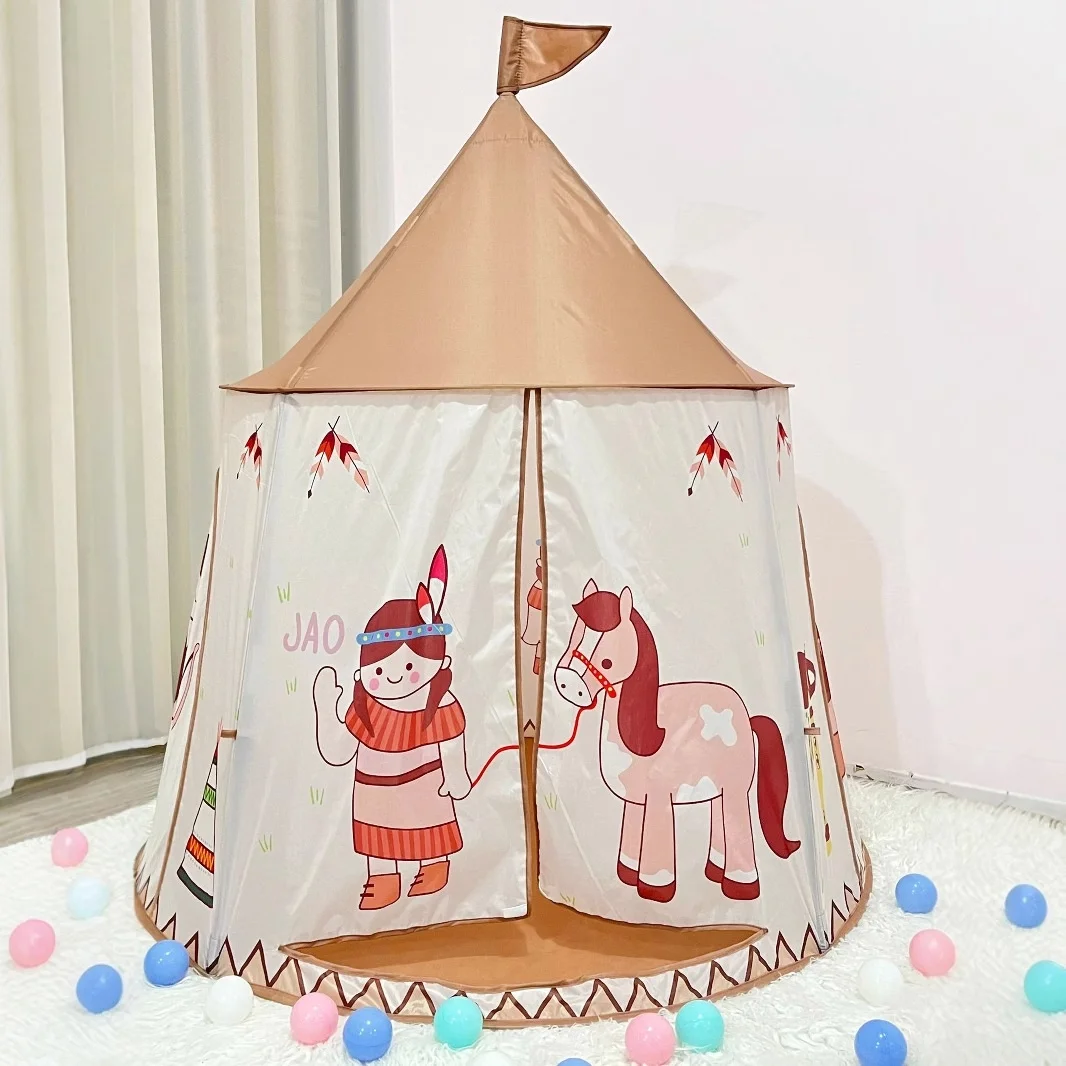 Maison de jeu jouet pour enfants intérieur et extérieur enfants Pop Up plis tente de jeu enfant champignon princesse Playhouse tente tipi