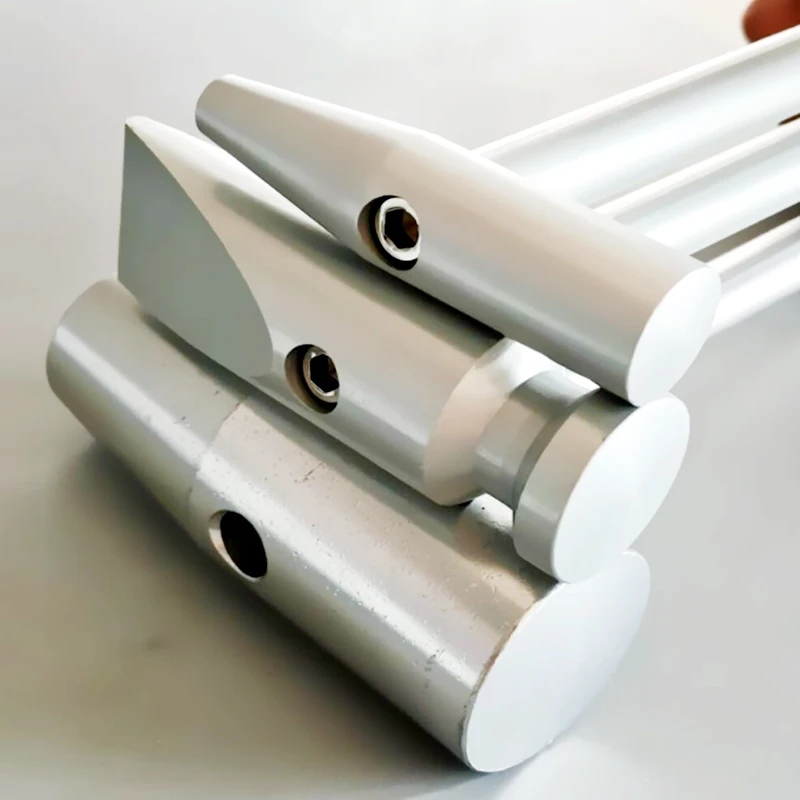 

Aluminum Alloy Leveling Hammer Aluminum Body Sheet Metal Dent Repair Hammer 4-piece Set