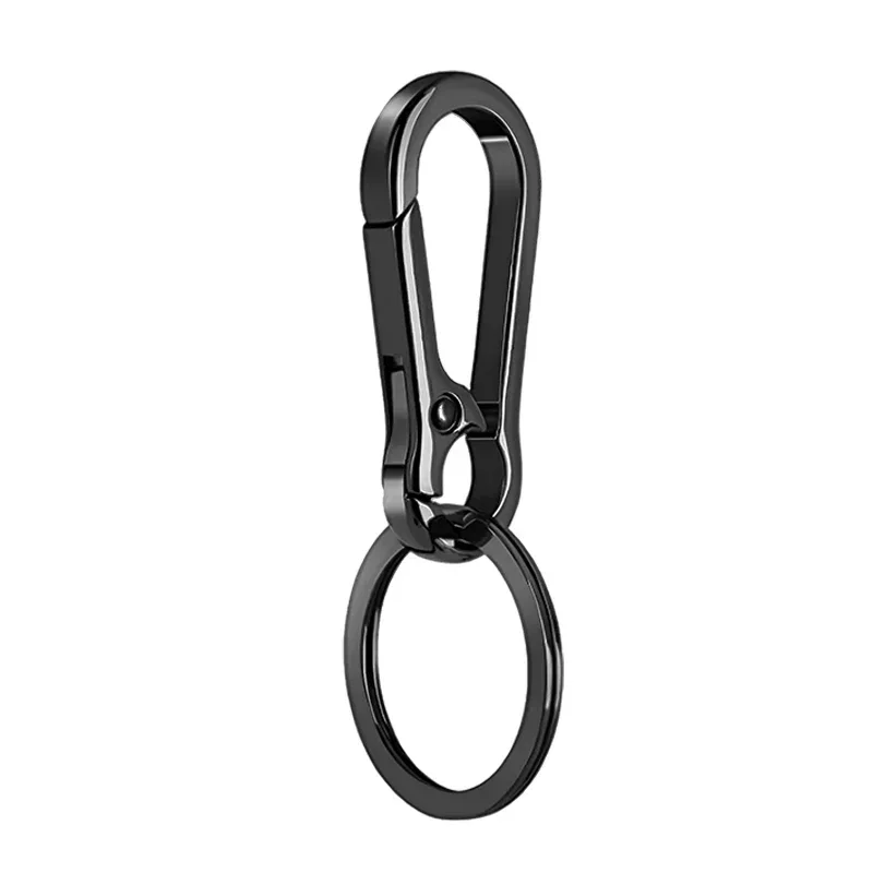 1/5PCS Metall Kürbis Schnalle Schlüsselbund Klettern Haken Auto Schlüsselbund Starke Karabiner Form Schlüsselbund Zubehör Vintage Schlüssel Kette ring