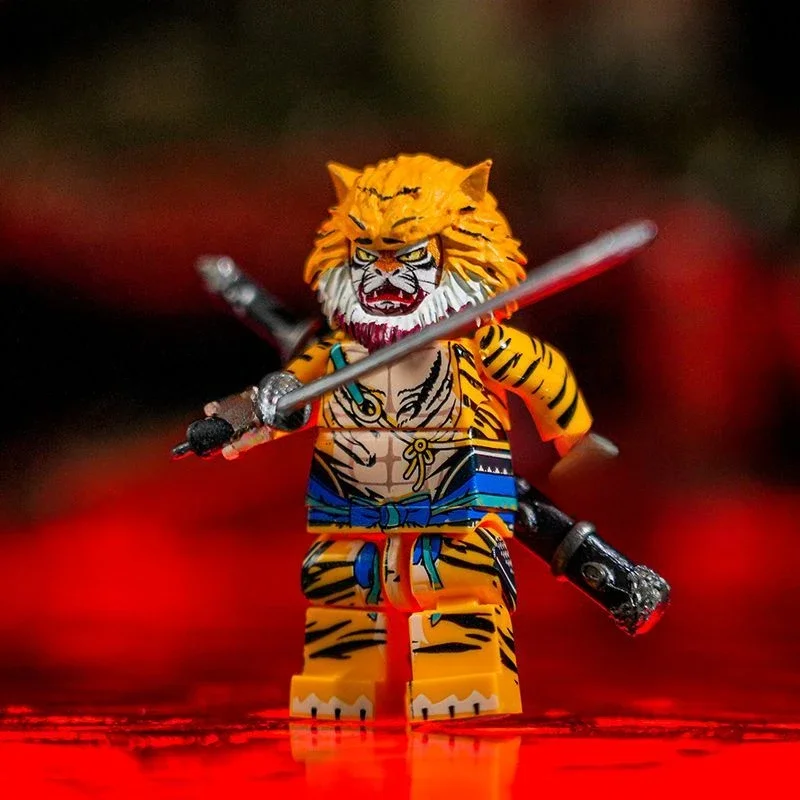 New Black Myth WuKong Huangfengling Tiger Pioneer Block Man Children\'s DIY Educational Toys Models Gifts for Kids