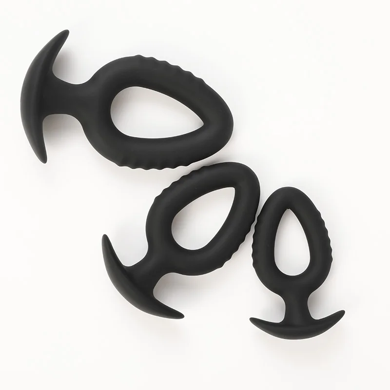 S/M/L Silicone Plug Anal Beginner Anal Stimulation Trainer Male Women Trainer Anal Butt Plug Adult Sex Toy For Couple SM Product