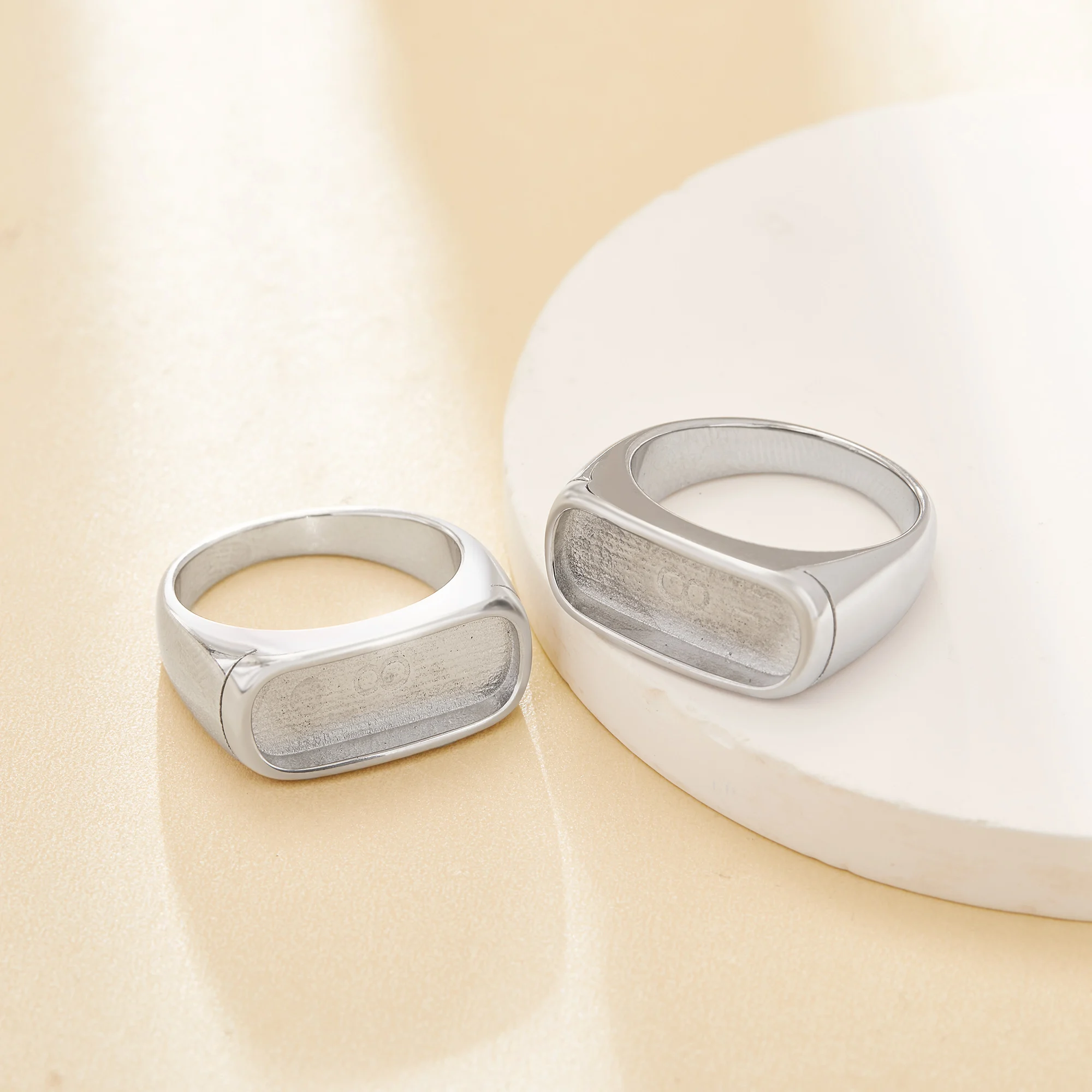 Cincin Resin Persegi Panjang 7 - Resin Art Frame ulasan dan harga