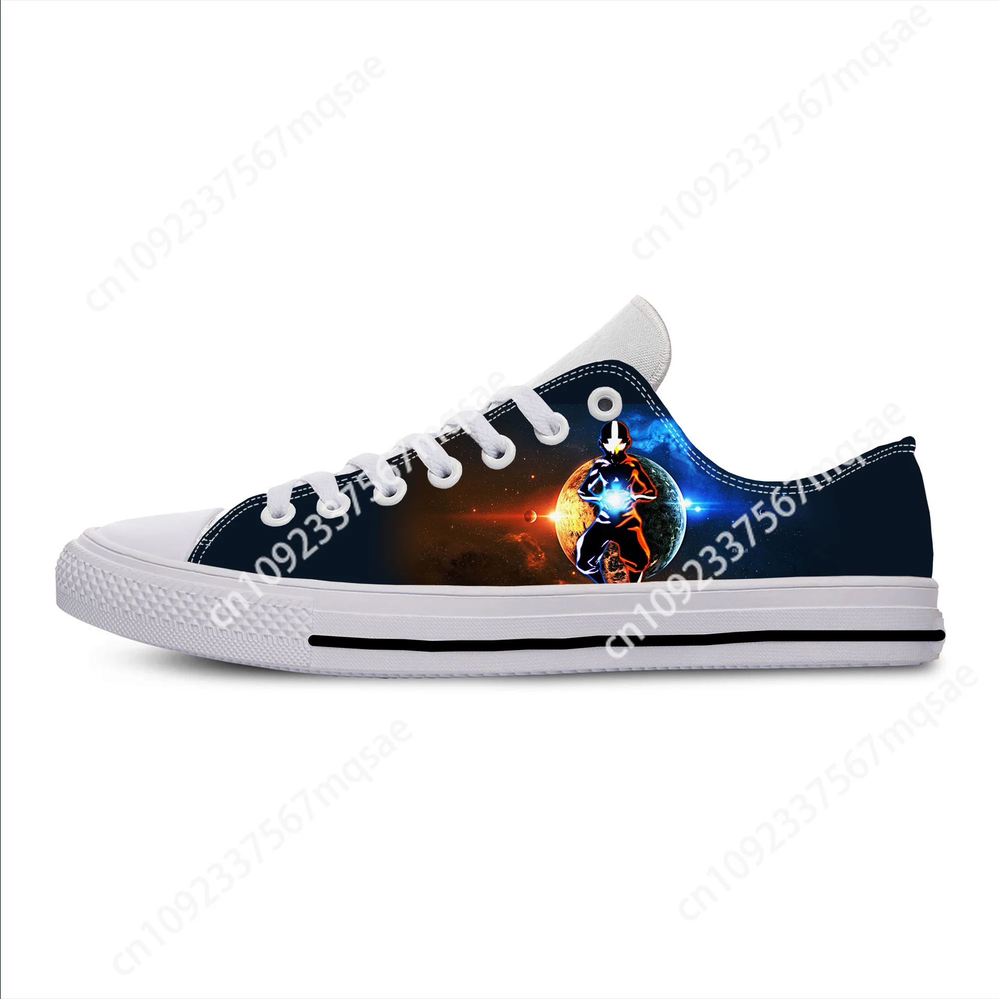 

Summer Anime Manga Cartoon Avatar The Last Airbender Casual Shoes Low Top Breathable Board Shoes Lightweight Men Women Sneakers