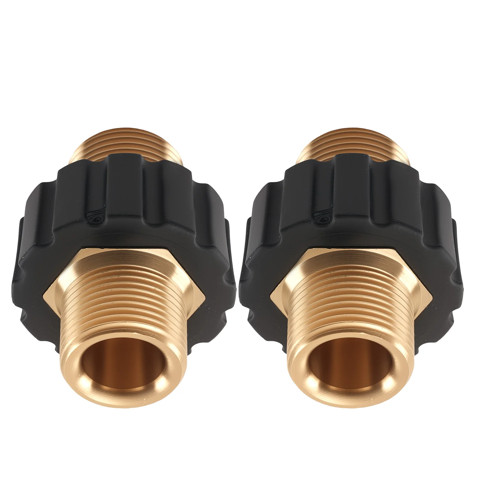 

M22 14mm Male Brass Pressure Washer Adapter Quick Release Coupling 2Pack