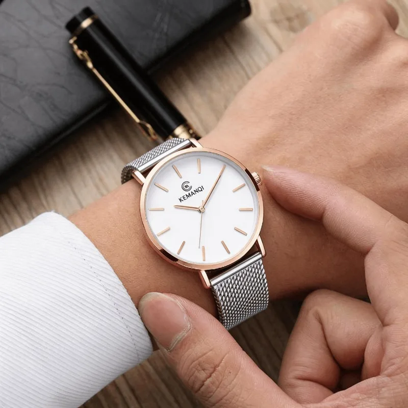 Classic Luxury Brand Mens Watch Simple Casual Round Dial Quartz Watches for Man Fashion Business Clock Gifts Men Montre Homme
