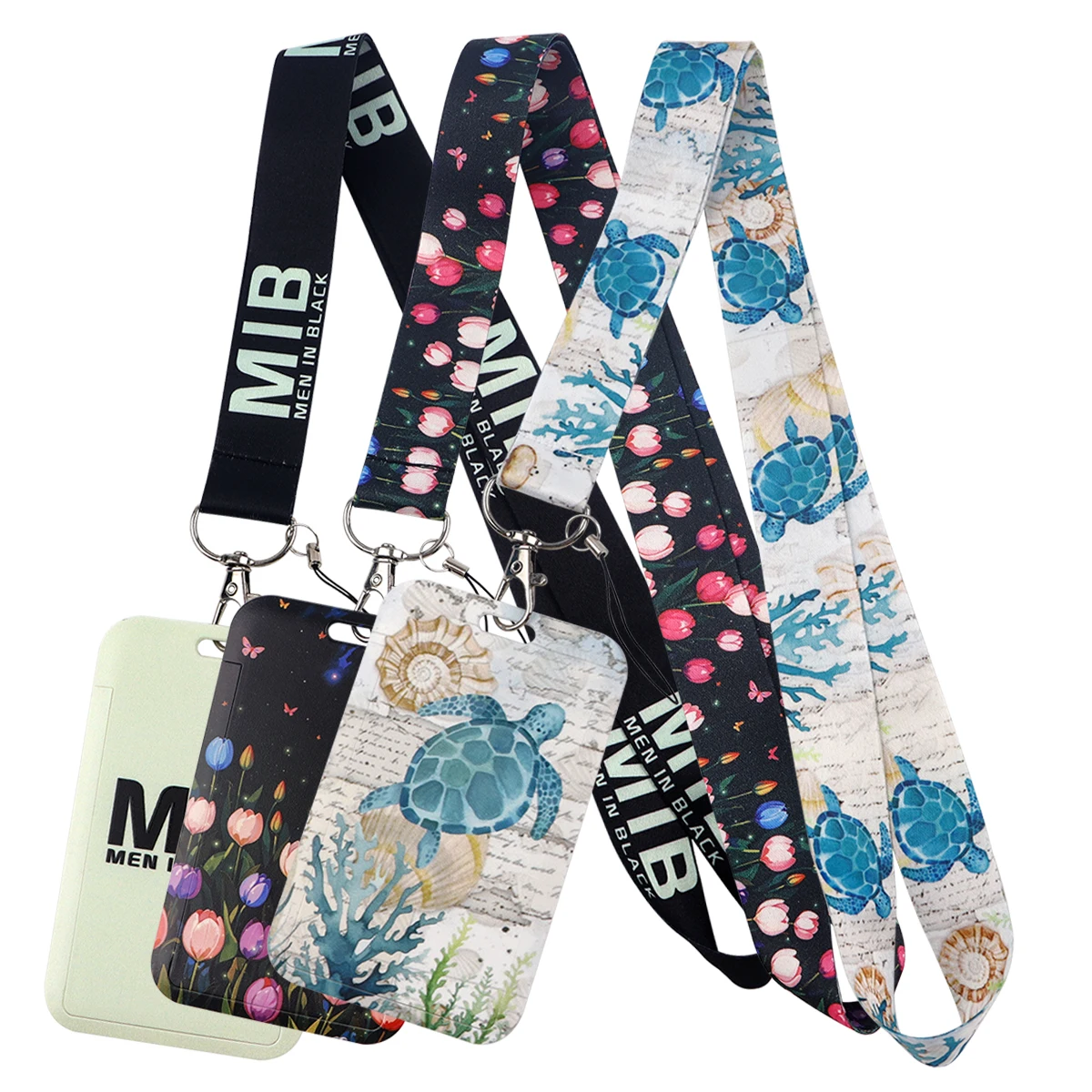 

Cute Sea Turtle Neck Strap Lanyard for Keys ID Card Keychain Phone Straps USB Badge Holder DIY Hang Rope Lariat Lanyard