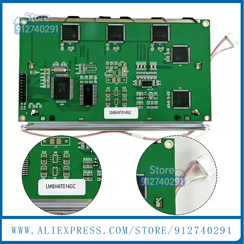 LMBHAT014GC New Compatible LCD Display Screen For LMBHAT014GC M214CP1A M014A M104AGA LMBHAT014G9C For Injection molding Textile