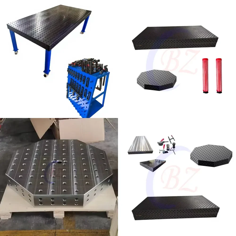 3D Rotating Welding Table Flexible Down-Draft Fusing Machine Essential Tool for Steel Iron Metalwork Construction Industry