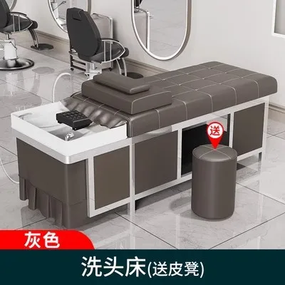 CX full lying head treatment bed water circulation fumigation beauty salon ear bed steel frame