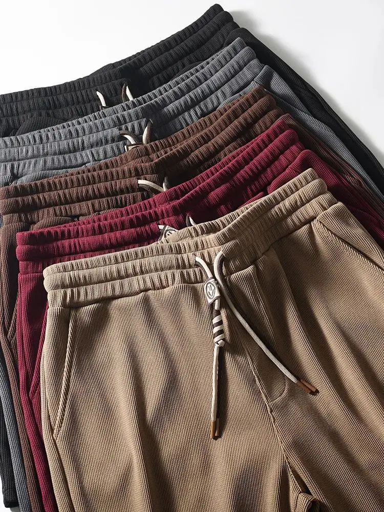 

Trendy New Perspective! ex 360g Elastic Color Blo Dstring Waist Sweat Absorbent Five-Quarter orts Casual Straight Leg