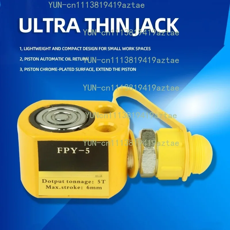 5‑30T Ultra‑thin Portable Separate Lifting Jack Unit, Booster Cylinder Jig For Heavy‑load Lifting & Support Operation
