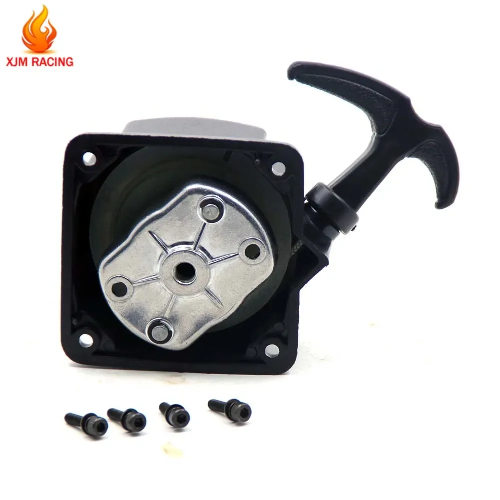 Easy To Start Puller with Starter Dial Fit 45cc Engines for 1/5 Hpi Rovan Km Mcd Gtb Rcmk FG Ddt Fid Racing Baja Losi Parts