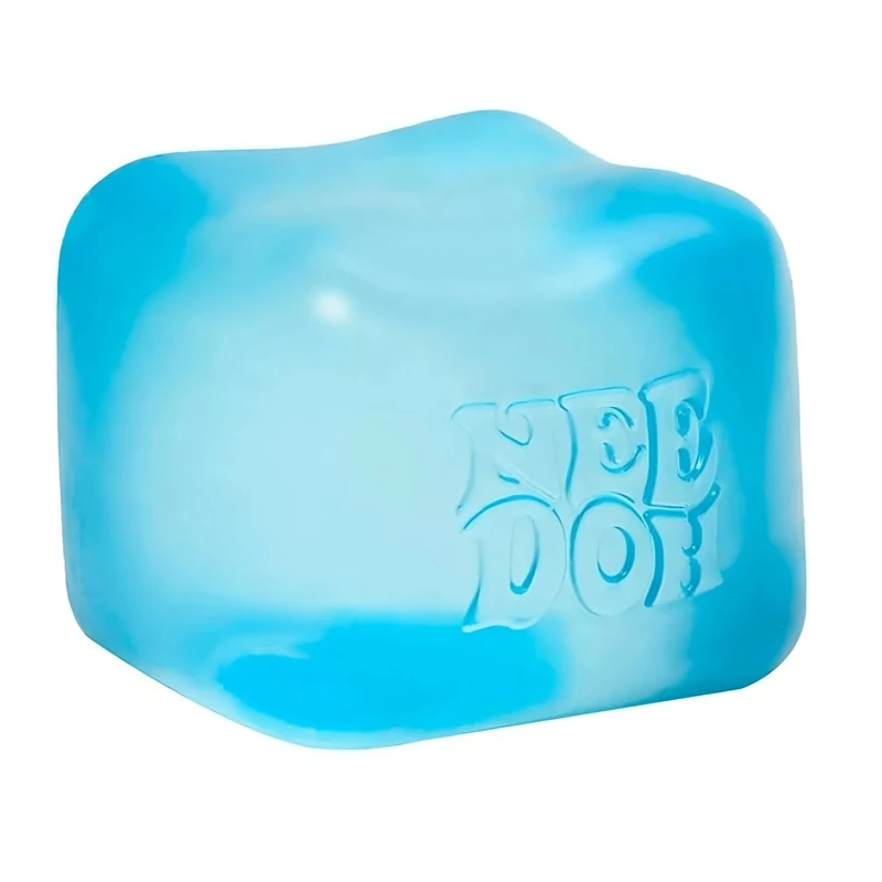 Sofort lieferbar: Squishy NeeDoh Schylling Nice Cube Sensorisches Quetschspielzeug mit superfestem Squish zum Stressabbau und gegen Angstzustände – sensorische Geschenke!