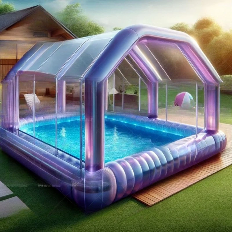 Bar inflável flutuante da piscina do PVC da barra inflável da natação da festa da praia da casa da barraca do quintal