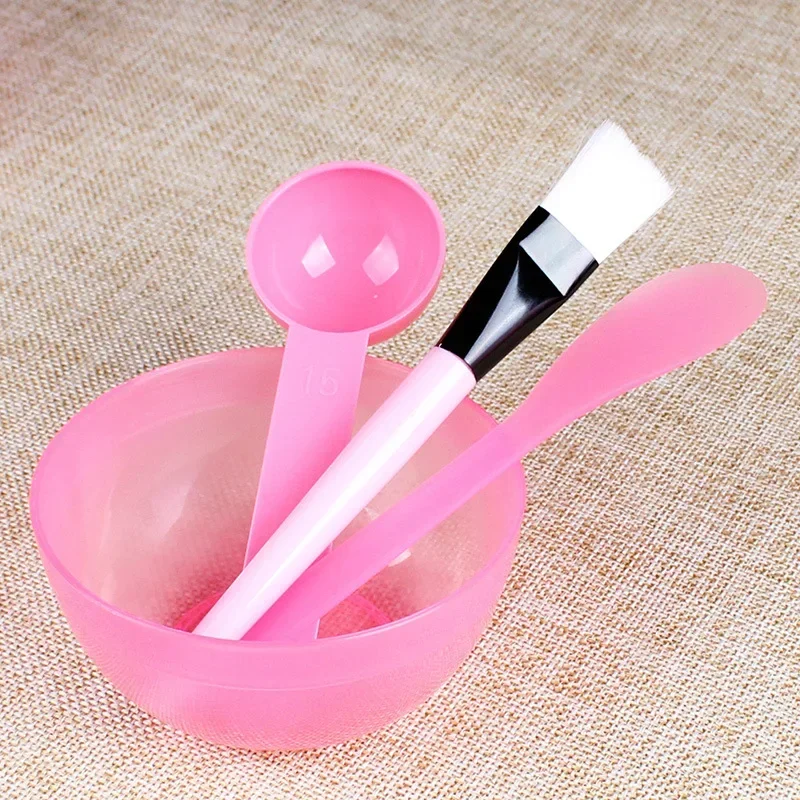 Face mask bowl beauty tool set of film adjustment stick 2-piece set of household spoon four-mold spa soft hair makeup brush