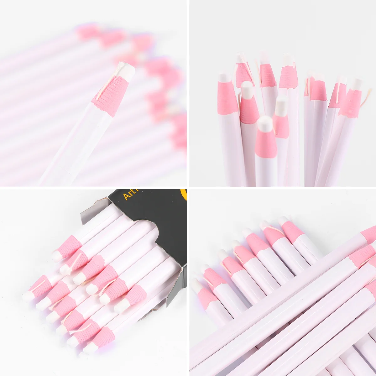 

1 Box Peel-Off Wax Pencil Multi-Purpose Fabric Marking Crayon For Sewing Embroidery Crafting Diy Projects Erasable Fabric Marker