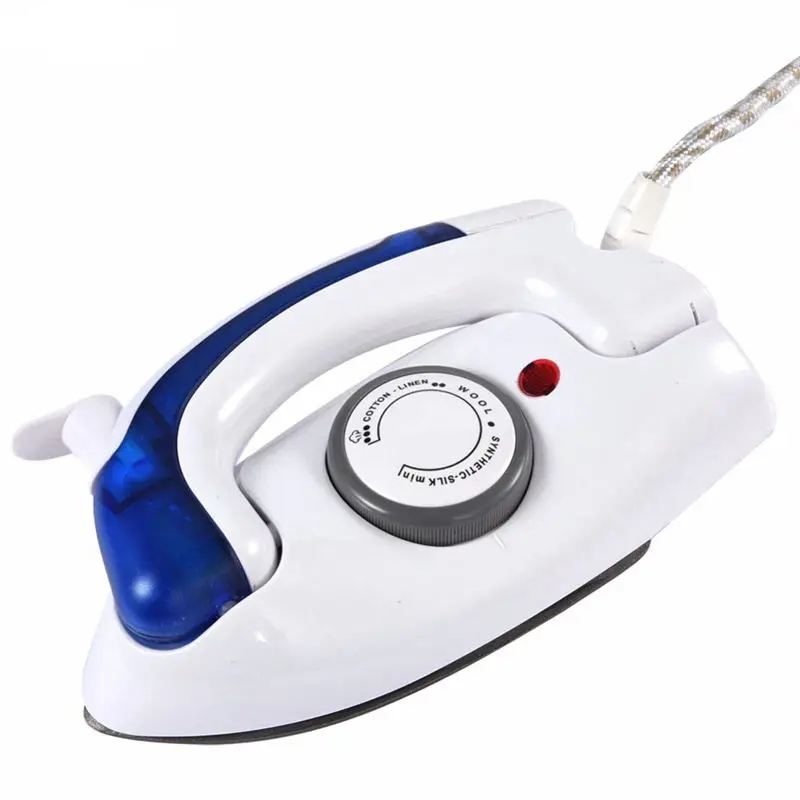 Folding Handle Electric Iron Portable Model Mini Steam Dry Travel Iron