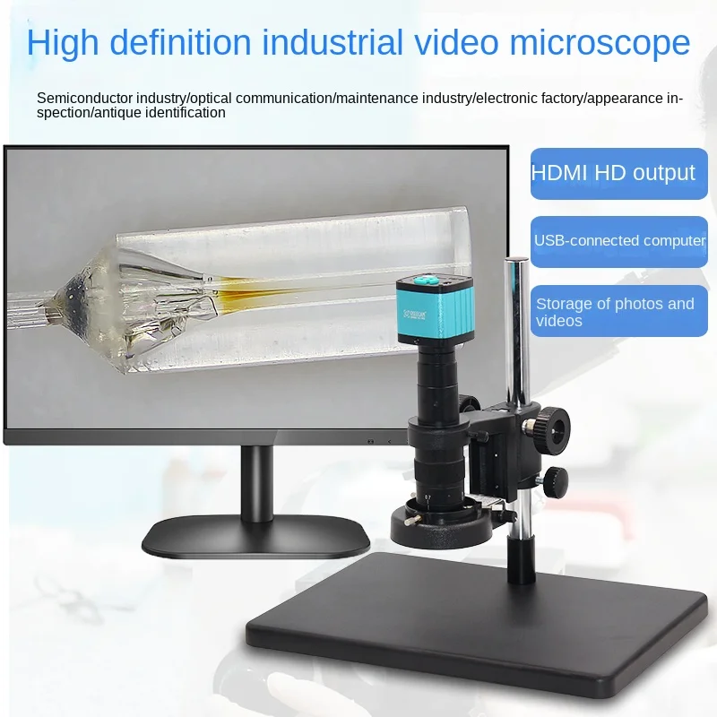 Digital Measurement of High Definition Video Industrial Microscope