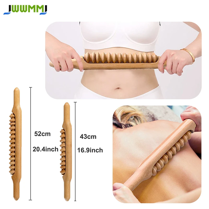 1Pcs  Universal Massage and Scraping Stick Tool for Scraping The Stomach,Promoting Muscle Circulation,Unblocking Meridians