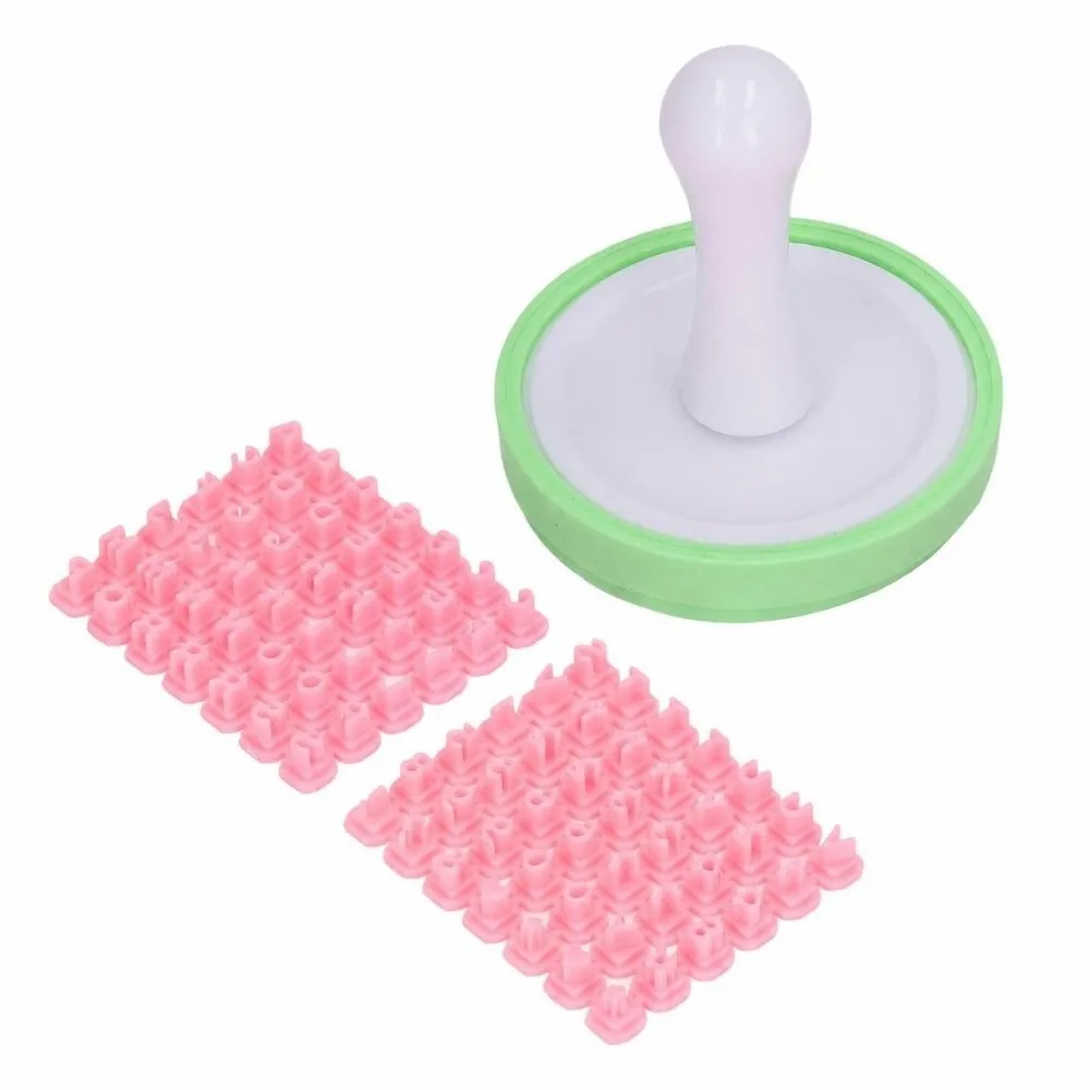 PP + Silicone Alphabet Cookie Stamp Alphabet Shape Number Mold Symbol Cookie Stamp Safe Flexible Baking Stamp Tool