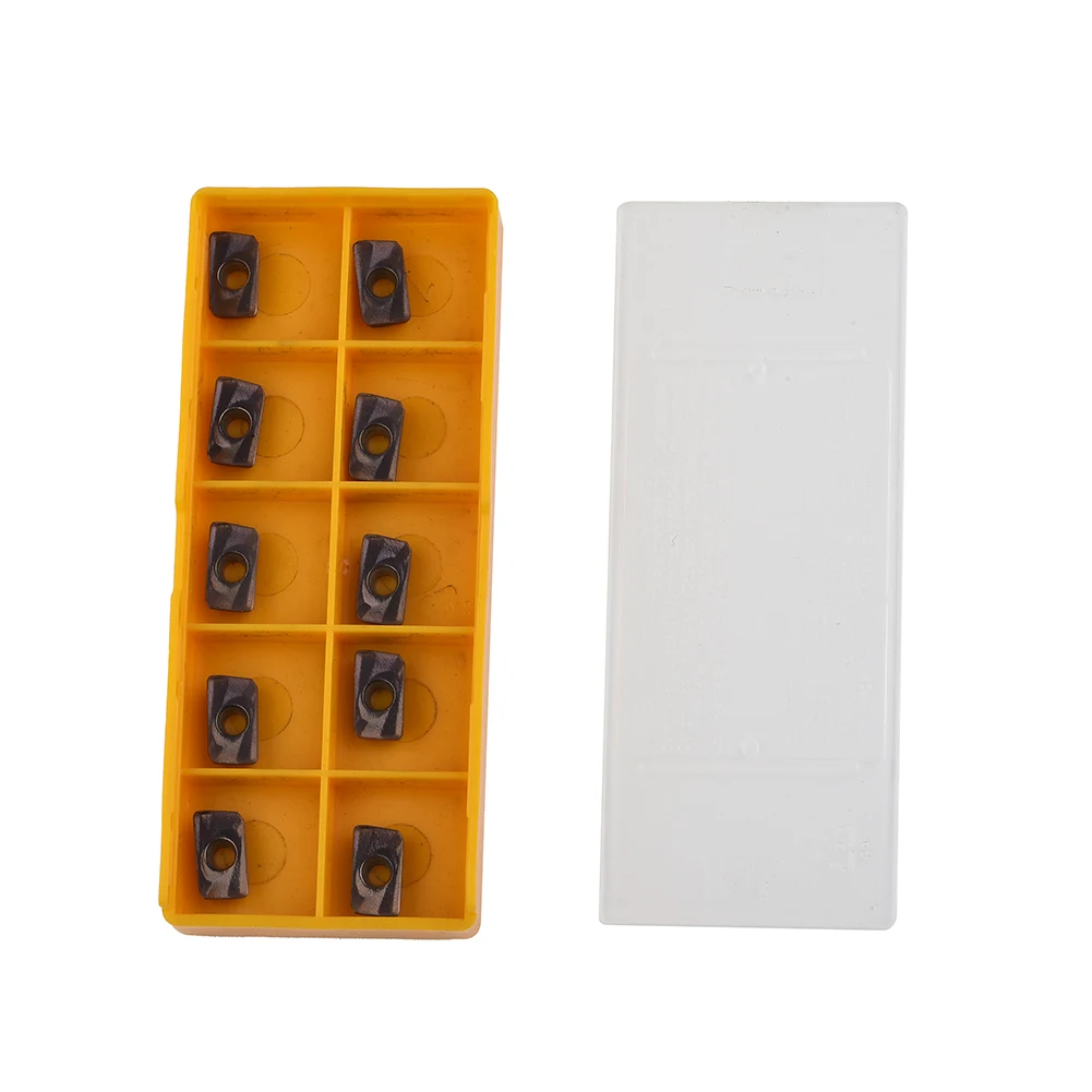 

10Pcs Carbide Inserts Metalworking APKT1135 APMT1135PDER-H2 VP15TF Carbide Alloy Equipment Indexable Practical