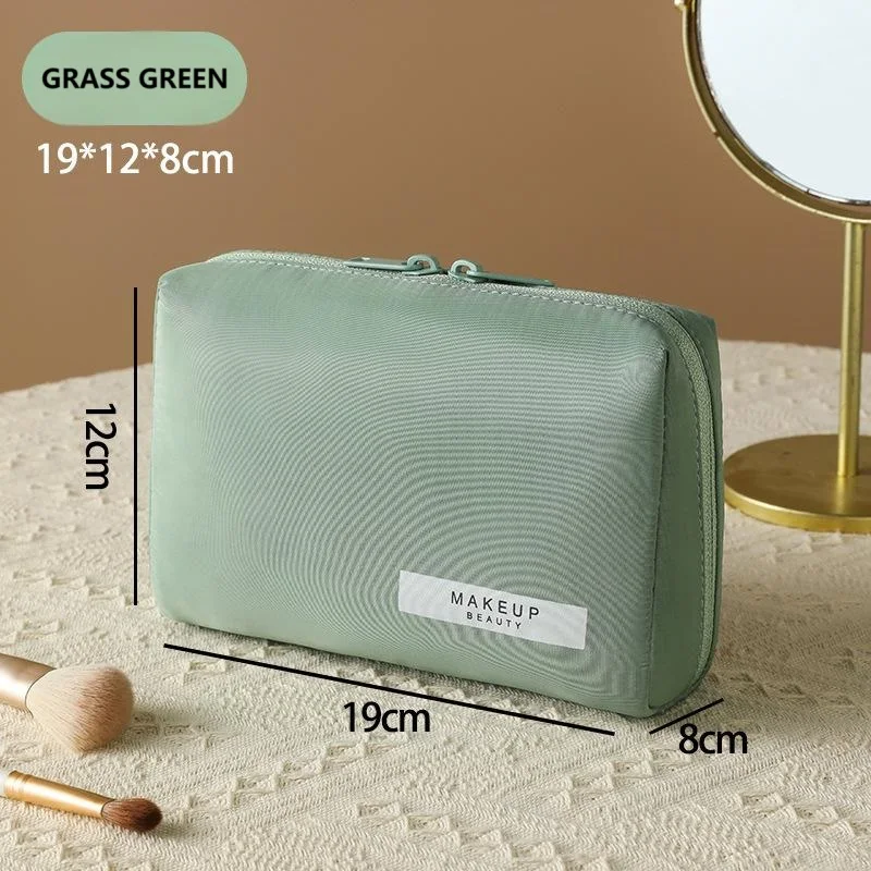Water proof Women Makeup Bag Portable Large Capacity Cosmetic Bag Travel Pouch Storage Bag Small Bag Toiletry Bag Cosmetic Pouch