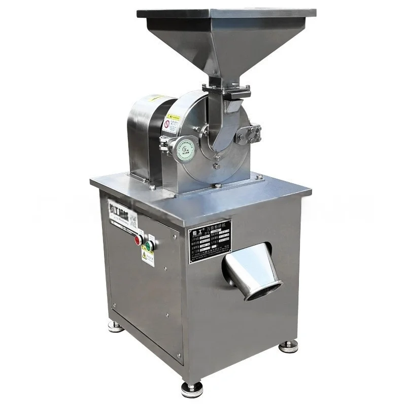 

Stainless Steel Electric Multifunctional Food Grinder Crusher Machine Automatic Industrial Equipment for Grains Spices Chili