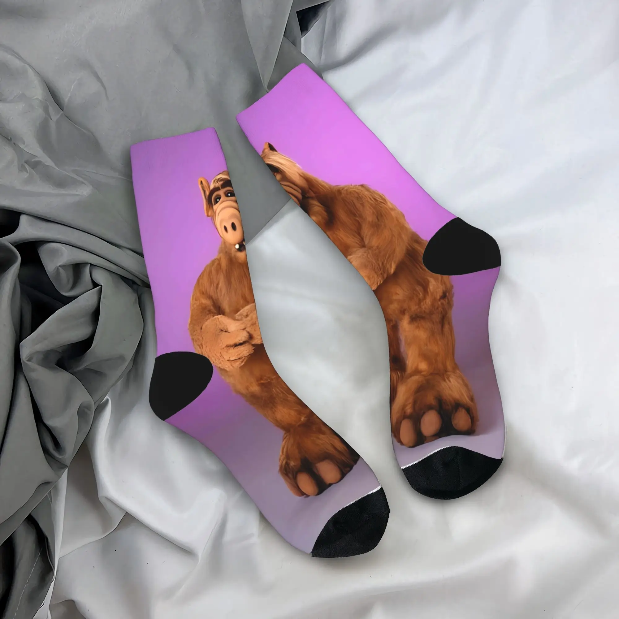 النساء الرجال الجوارب المسلسلات التلفزيونية ألف جوارب الشتاء موضة الجوارب الناعمة الدافئة الرسم الجري الرياضة المضادة للعرق الجوارب #1