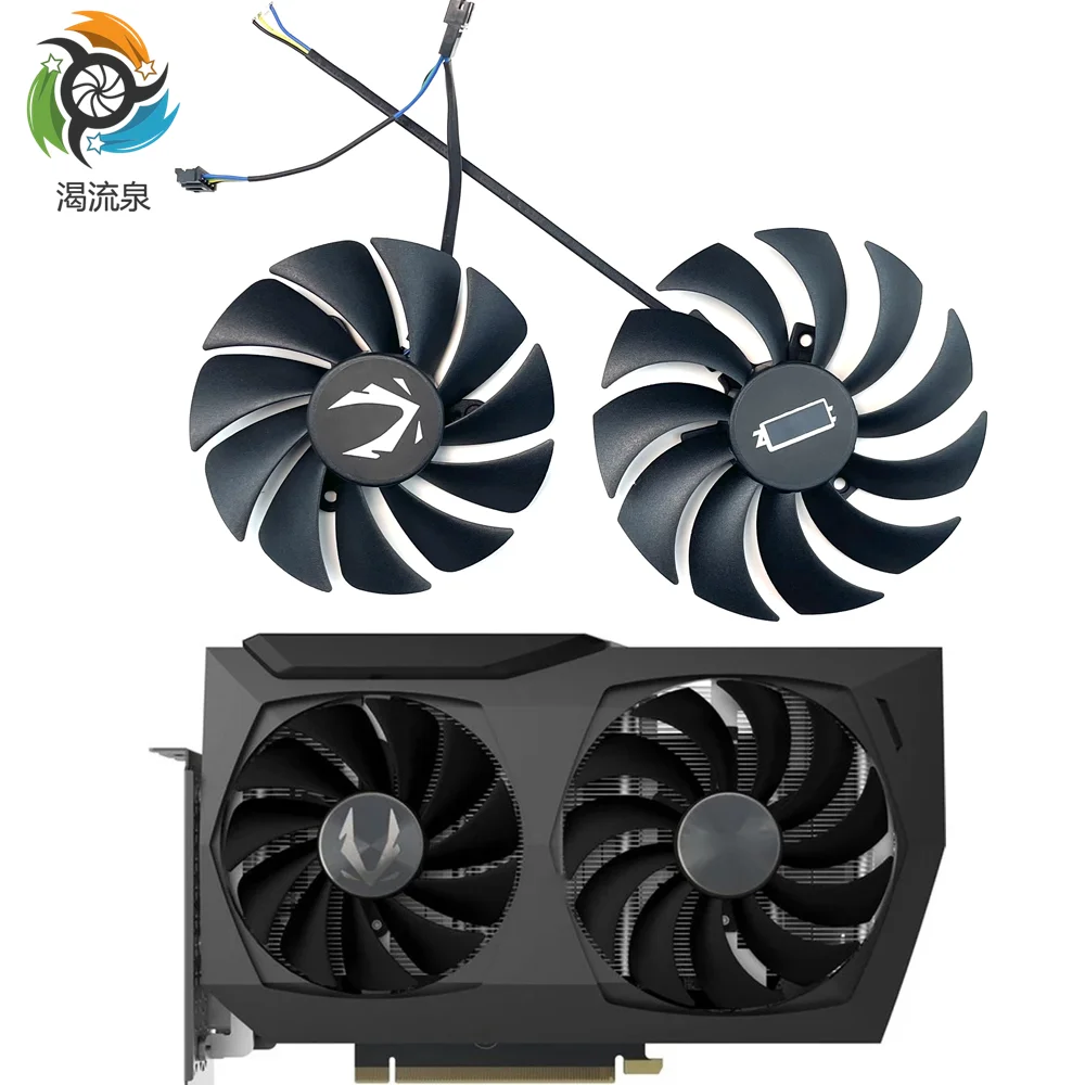 ใหม่ GA92S2U พัดลมทำความเย็นสำหรับ ZOTAC GeForce RTX 3070 Twin Edge RTX 3070Ti CF9015H12S พัดลมการ์ดกราฟิก