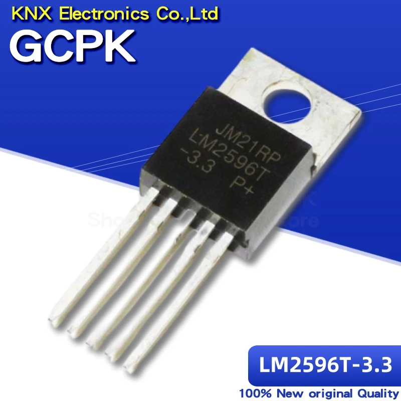 10pcs 100% original new TO220 LM2596T-5.0 LM2596T-3.3 LM2596T-12 LM2596T-ADJ TO-220 LM2596T