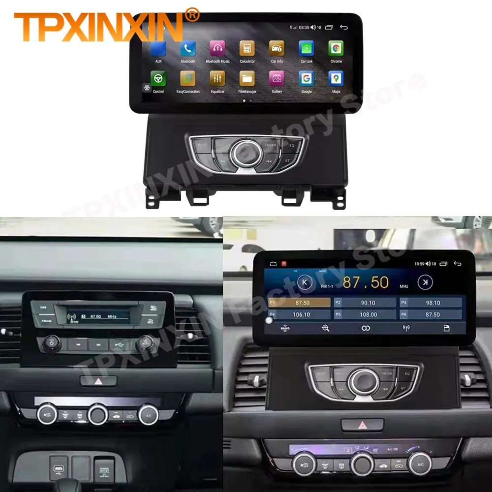 8+256GB GPS Navi Android 12 Automotive Multimedia For Honda Fit 2021 2022 Autostereo Radio Coche With Bluetooth Player Head Unit