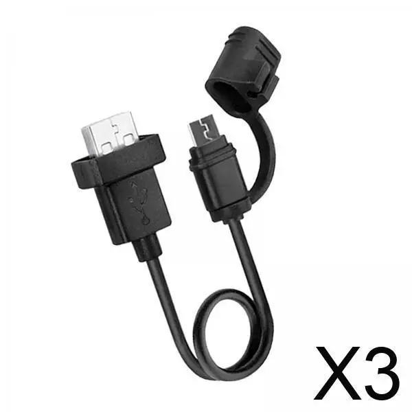 

Водонепроницаемый кабель для зарядки телефона на мотоцикле, усиленный, с быстрой зарядкой, короткий разъем для велоспорта и использования на открытом воздухе