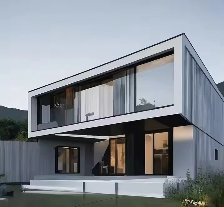 Modern Luxury Prefab Homes Steel Structure Modular Villas for House Use