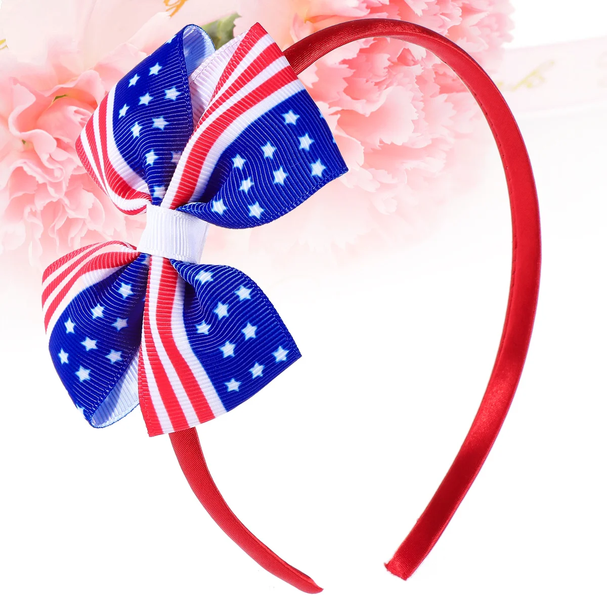 Kinderen Rode Amerika Vlag Haarclip Strik Haarspelden voor Onafhankelijkheidsdag 4 juli Nationale Dag Patriottische Haarspeld