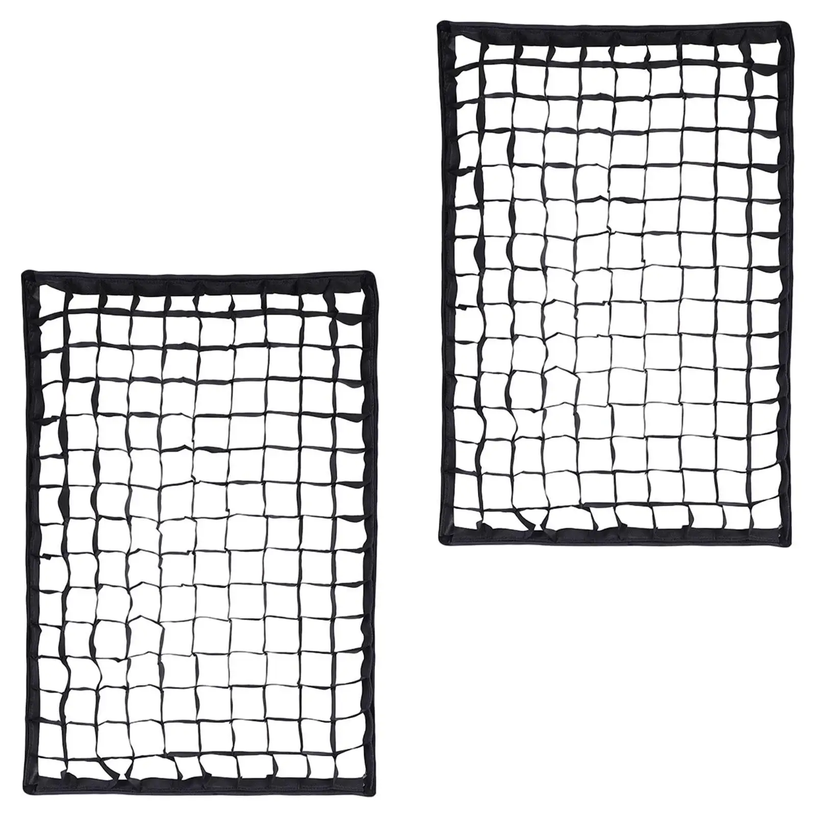 Honeycomb Grid Photography Taking Spacing 5cm Easy Installation for 60x90cm Softbox Cellular Grid Mesh Black Studio Accessories