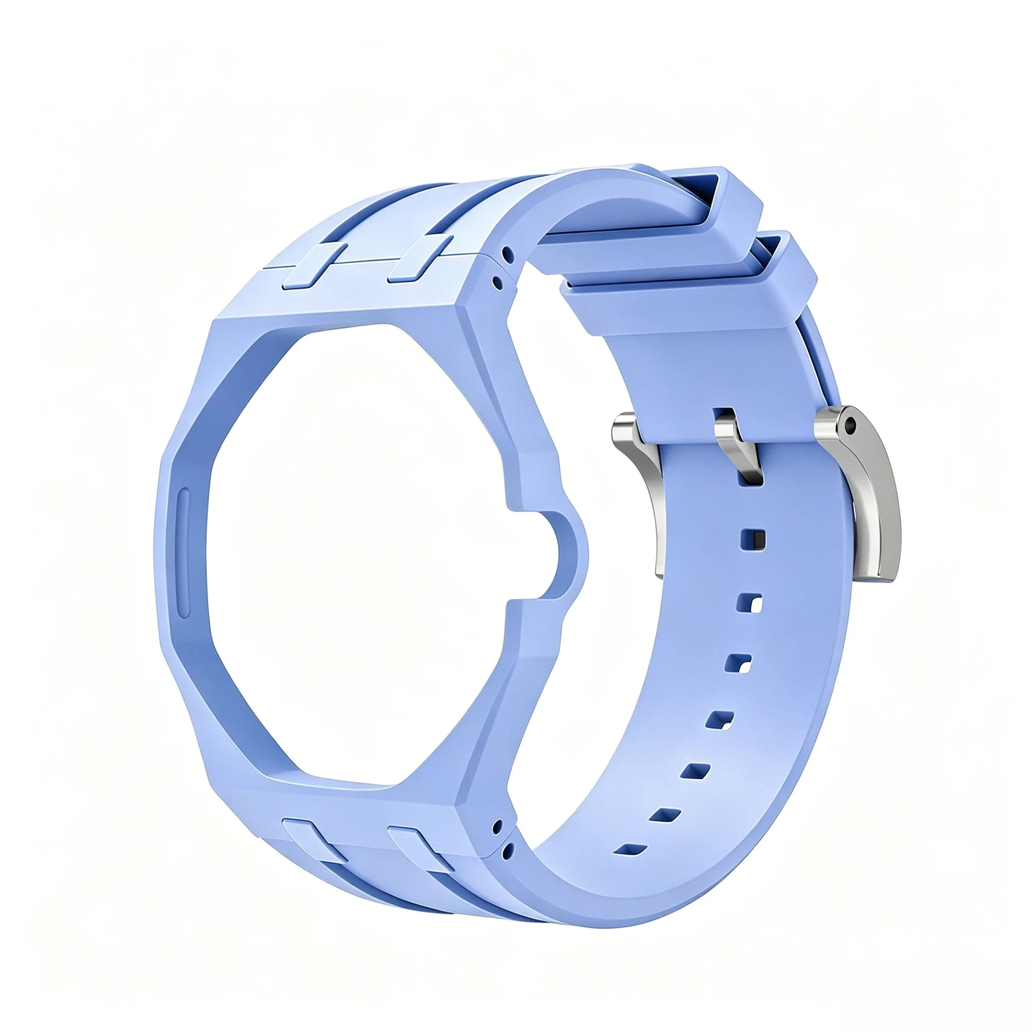 Bioceramic Watch Case Silicone Strap Mod Kit For Swatch x AP Royal POP Replacement Wristband Modification Watch Accessories