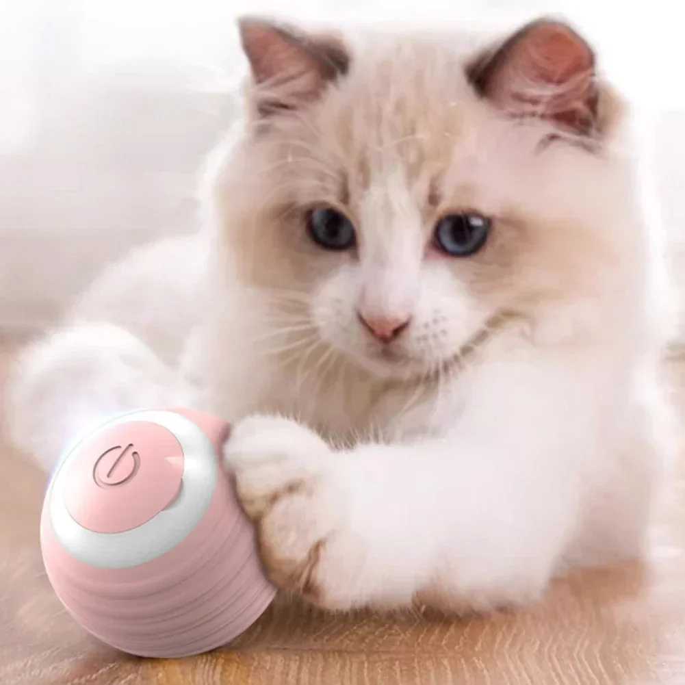 Cats Ball Cats Toys Charging Interactive Accessories Toy Automatic Function With Pet Toys. Supplies USB 360° Rotating Products