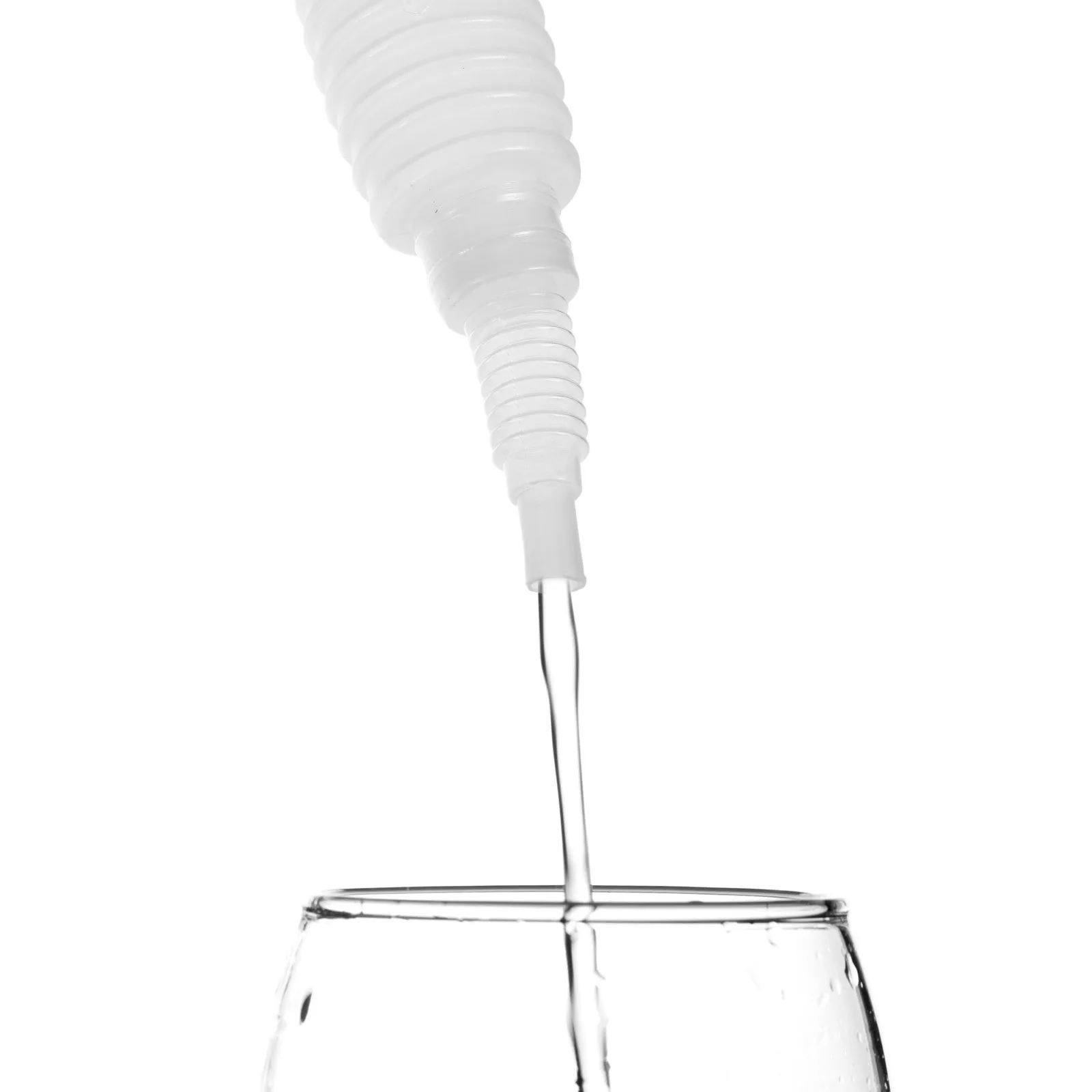 

2Pcs Oil Siphon Pump Water Transfer Hose Hand Pump with Filter Fast Flow Clear Thickened Tube for Car Travel Marine