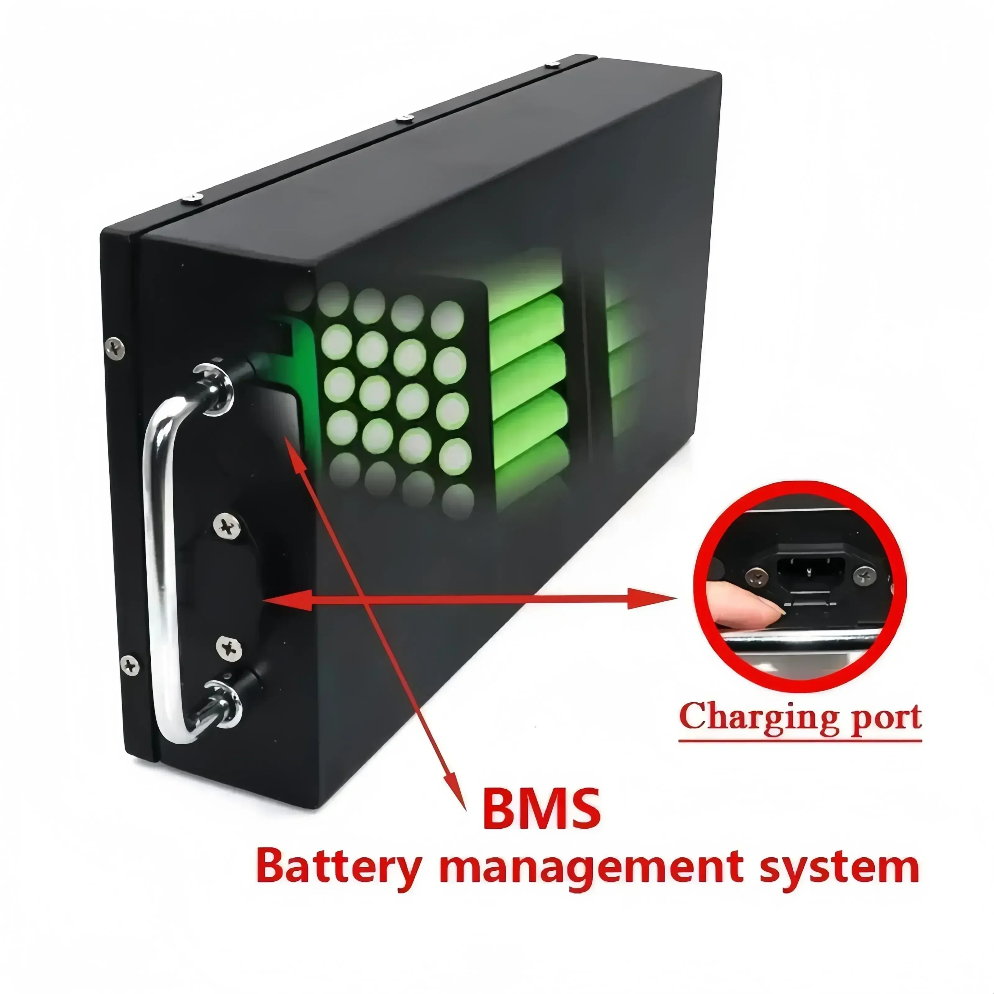 Original 60V 20Ah - 60Ah 18650 Electric Scooter Battery Pack for 250W~1500W Motorcycle + 67.2V Charger ,60V Harley battery