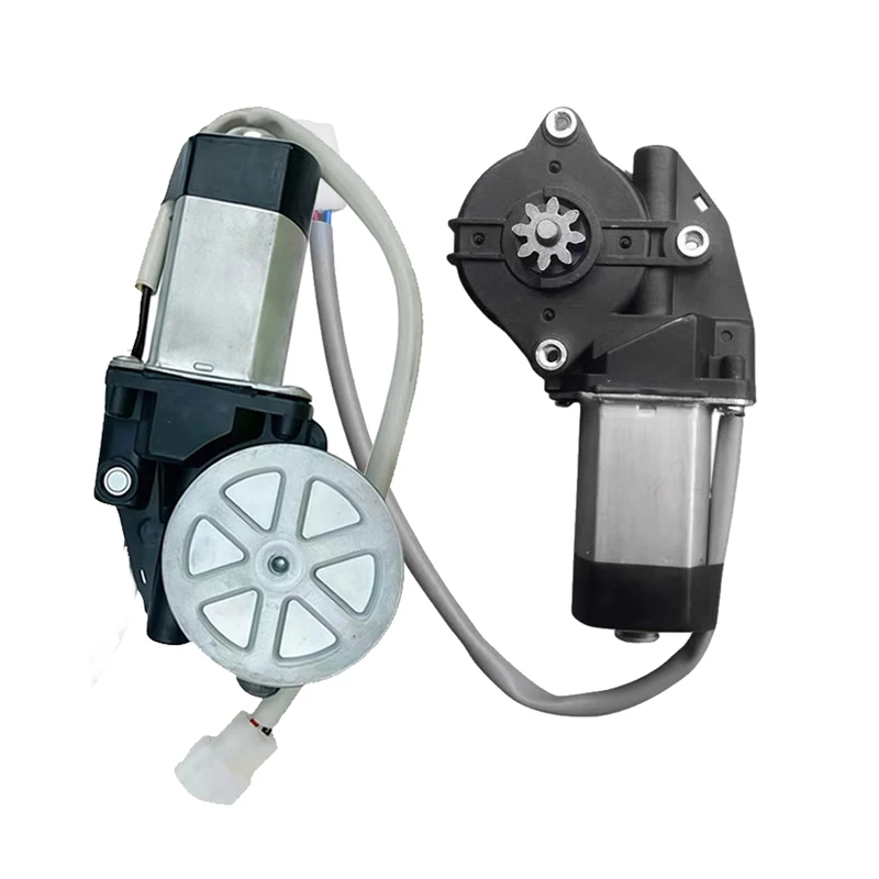 Universal 12V/24V Car Window Motor 3/4-Hole 8-Teeth Convex Shaft Power Window Lift Regulator Left Right for Truck SUV