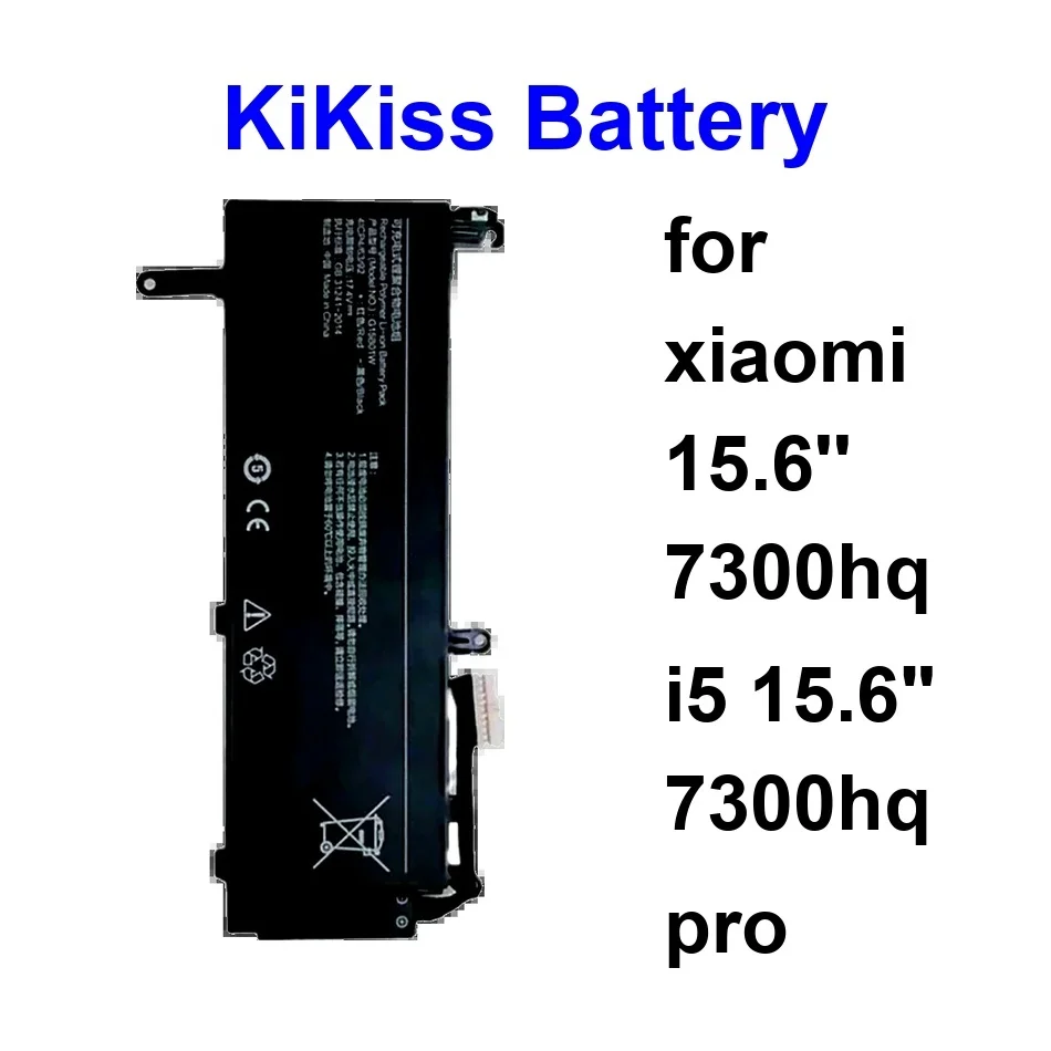 

Долговечный аккумулятор для ноутбука G15B01W R15B01W 3620-7900 мАч для Xiaomi 15,6 дюйма 7300HQ I5 15,6 дюйма Pro