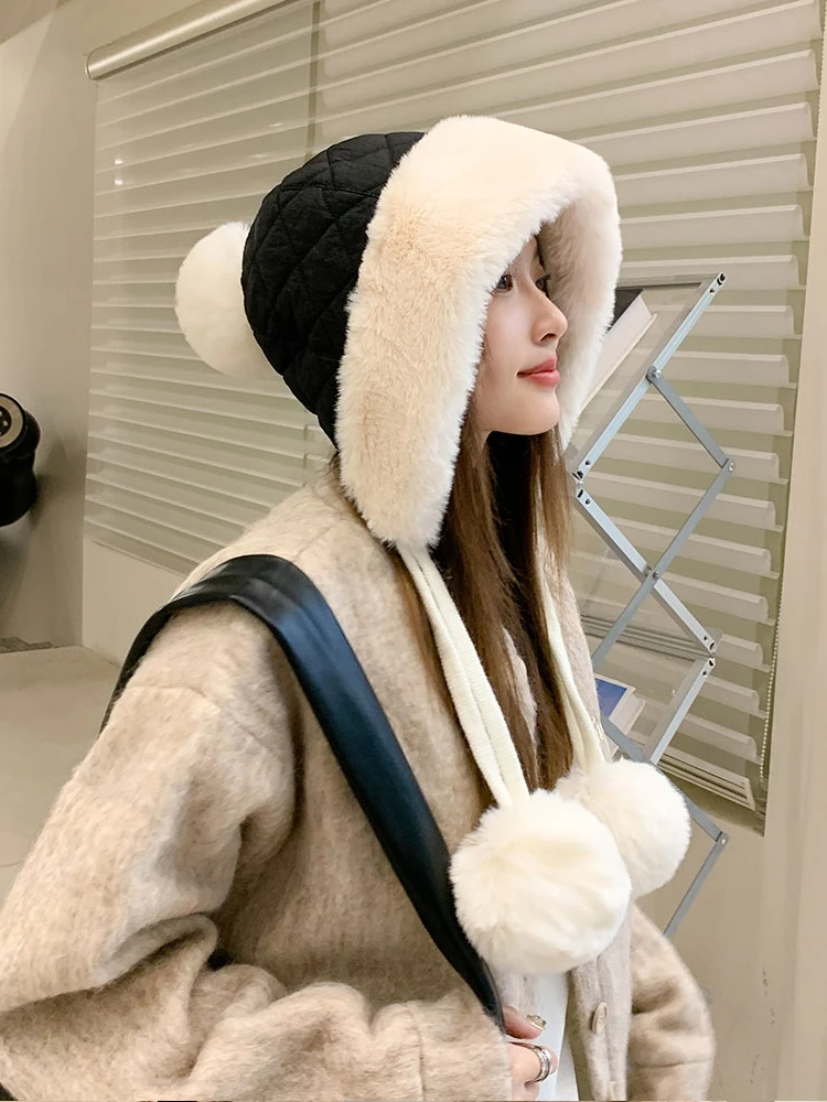 chapeu-de-pele-de-malha-doce-para-mulheres-protecao-de-orelha-quente-bonito-design-de-bola-casual-sle-outono-inverno-nova-chegada-faion-accory