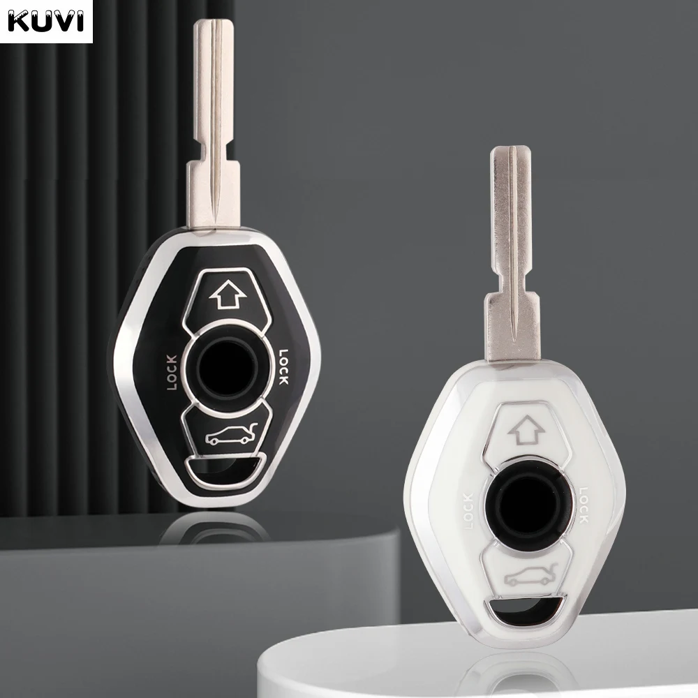 

НОВЫЙ чехол из ТПУ для автомобильного дистанционного ключа, чехол для BMW 7 серии X3 X5 Z3 Z4 3 5 E38 E39 E46 E83 M5 325i, защитный брелок, аксессуары