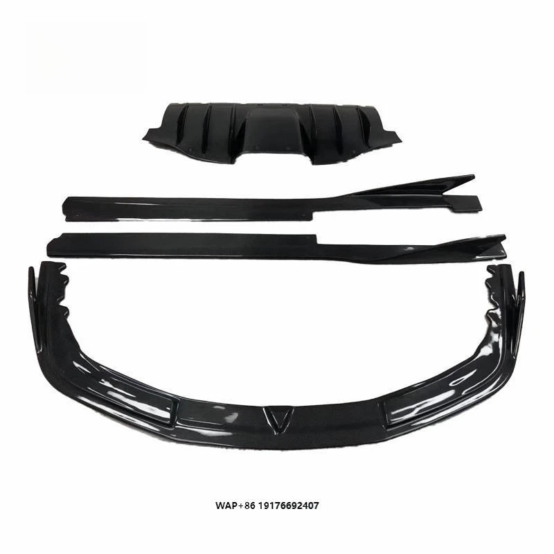 

BTC High Quality Carbon Fiber Body Kit for 458 to Vorsteiner Style Front Lip Side Skirts Rear Diffuser