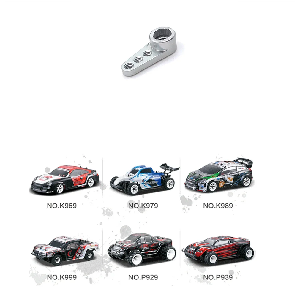 ذراع مؤازر معدني 28T بوق مؤازر لـ Wltoys K969 K979 K989 284131   MINI-Q MINI-Z MINI-D 1/28 RC أجزاء ترقية السيارة، 2