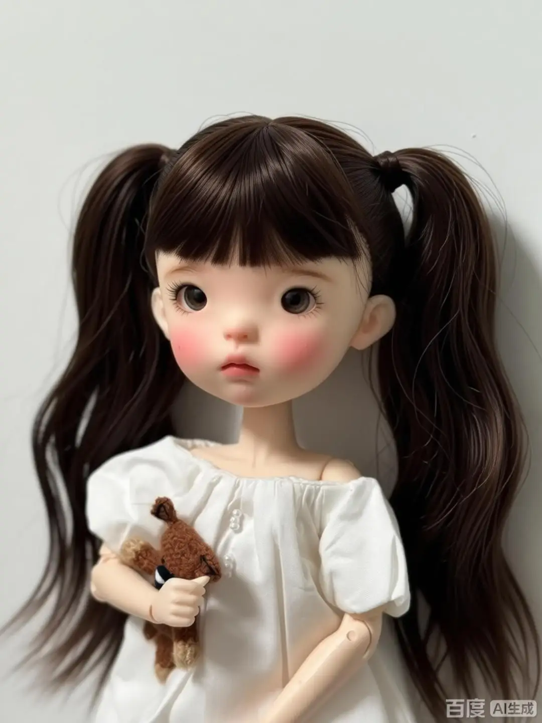 

2026 sd BJD Doll Shop 1/6 - landoudou Blue beansbeans Resin Toy model Head Accessories